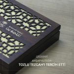 ALASEEL ahşap kutuda Tozlu Tezgah'ı tercih etti — Suudi Arabistan