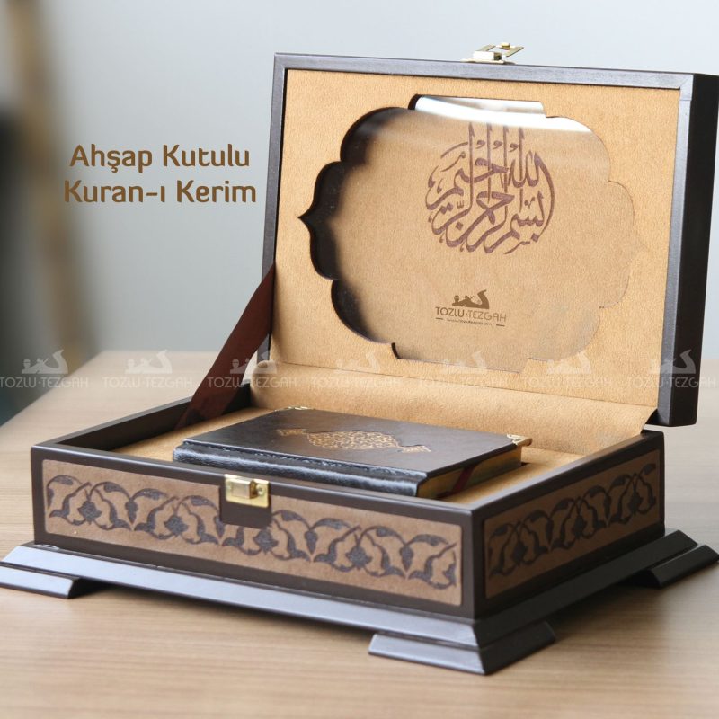 Ahşap Kuran-ı Kerim Kutuları