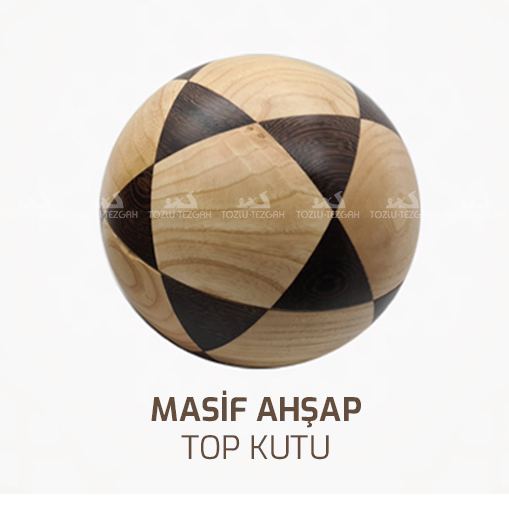 Ahşap Futbol Topu