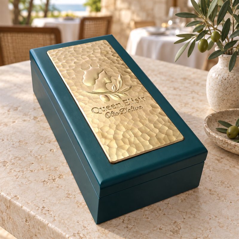 Ahşap Zeytinyağı Kutusu